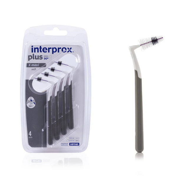 DENTAID interdental toothbrushes INTERPROX PLUS 2G X-Maxi 4 pcs. blister