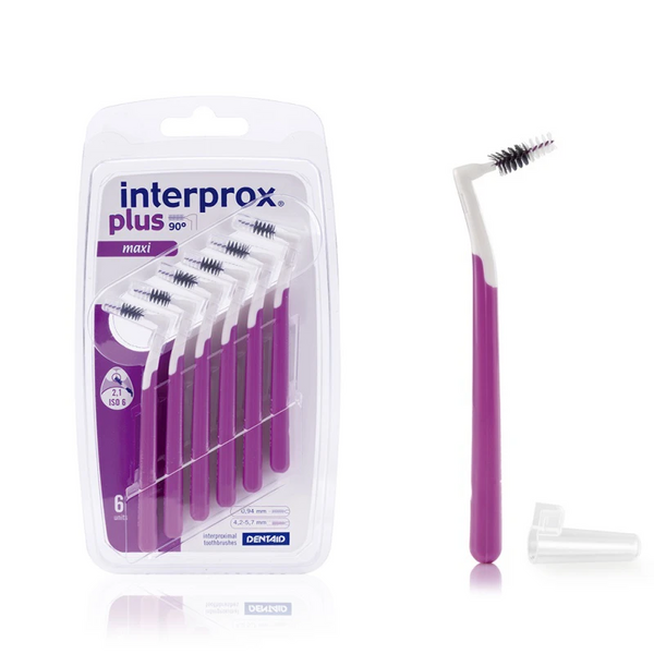 DENTAID интердентални четки за зъби INTERPROX PLUS 2G Maxi   6 бр. блистер