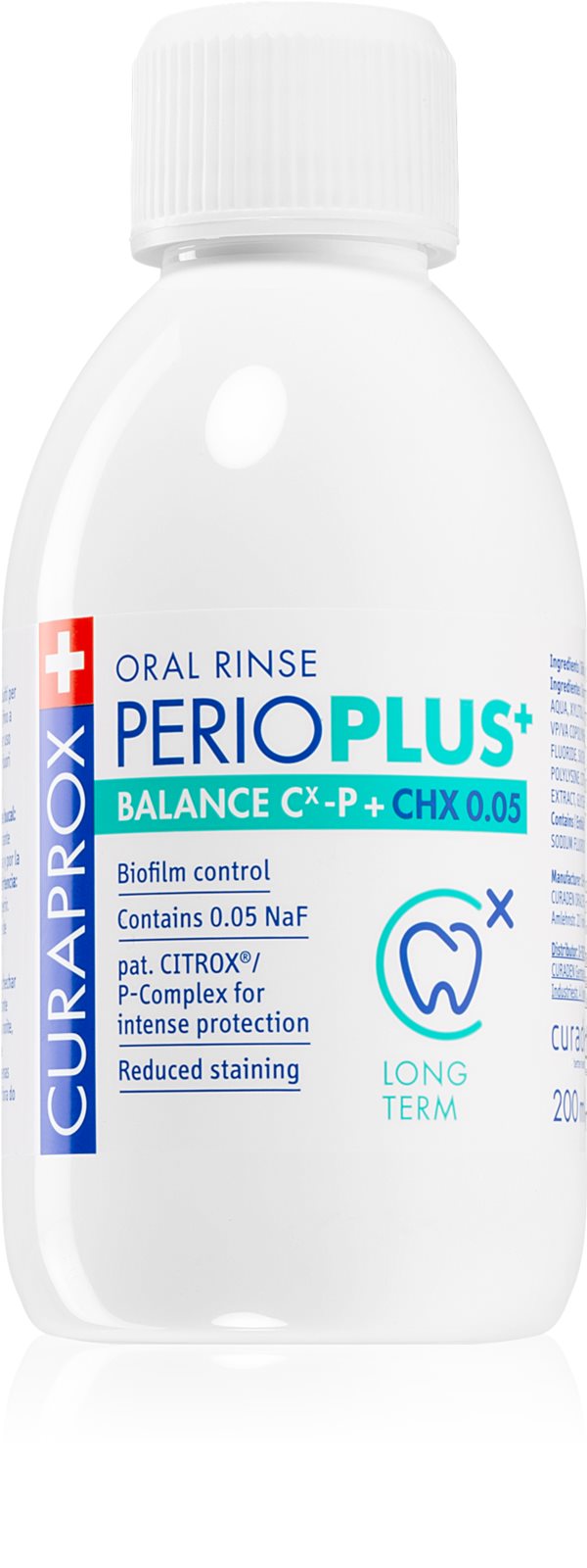 Curaprox вода за уста Perio Plus Balance CHX 0.05 % вода за уста  200 ml