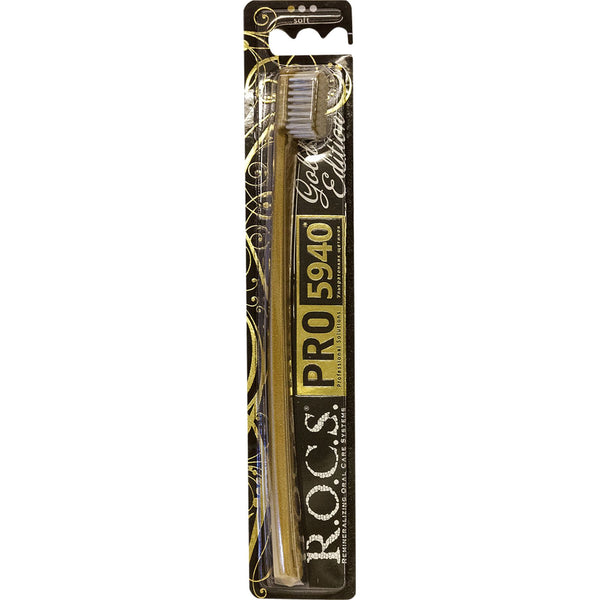 R.O.C.S. toothbrush PRO Gold Edition blister