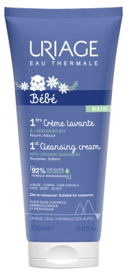 Uriage  Bebe 1st  бебешки душ-крем   200 ml