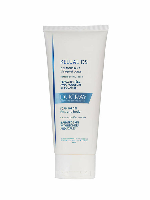 DUCRAY Kelual DS cleansing gel for face and body 200 ml NO.