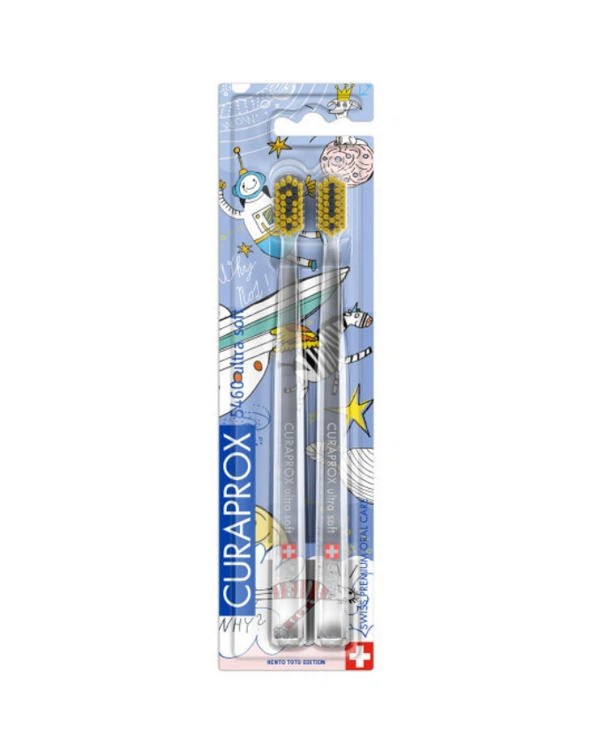 Curaprox toothbrush CS 5460 Duo Special Edition Hento Toto 2022 2 pcs. blister