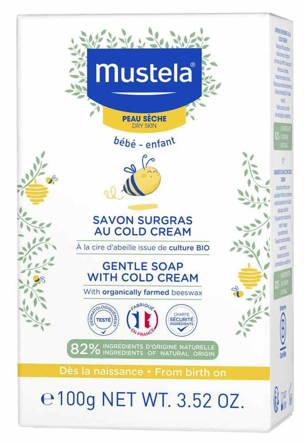 Mustela  нежен сапун с Cold крем   100 g