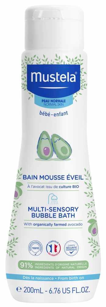 Mustela bath foam 200 ml