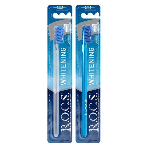 R.O.C.S. toothbrush Whitening medium blister