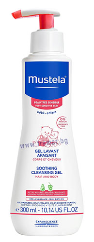 Mustela Измиващ гел за много чувствителна кожа с шизандра   300 ml БР.