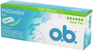 O.B. tampons Pro Comfort Super plus 16 pcs. box