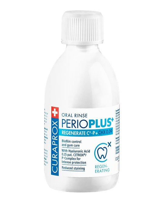 Curaprox вода за уста Perio Plus Regenerate CHX 0.09 % вода за уста  100 ml