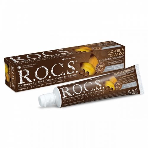 R.O.C.S. toothpaste Coffee &amp; Tobacco 74 g