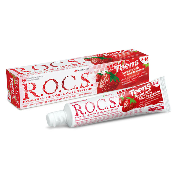 R.O.C.S. toothpaste Teens Wild Strawberry 74 g