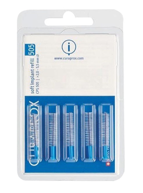 Curaprox interdental toothbrushes CPS 505 Implant Soft Refill 5 pcs.