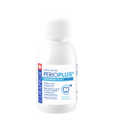 Curaprox Perio Plus Regenerate CHX 0.09 % вода за уста 100 ml