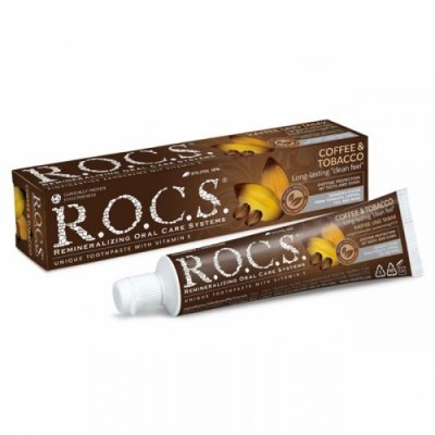 R.O.C.S. паста за зъби Coffee & Tobacco 74 g