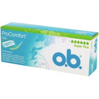 O.B. дамски тампони Pro Comfort Super plus 16 бр. кутия