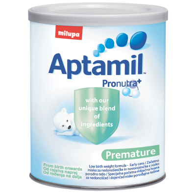 Aptamil Premture 400g, за недоносени и деца родени с ниско тегло