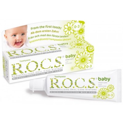 R.O.C.S. паста за зъби за бебета Camomile 45 ml