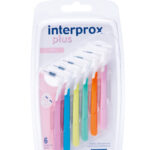 DENTAID интердентални четки за зъби INTERPROX PLUS 2G mix 6 бр. блистер