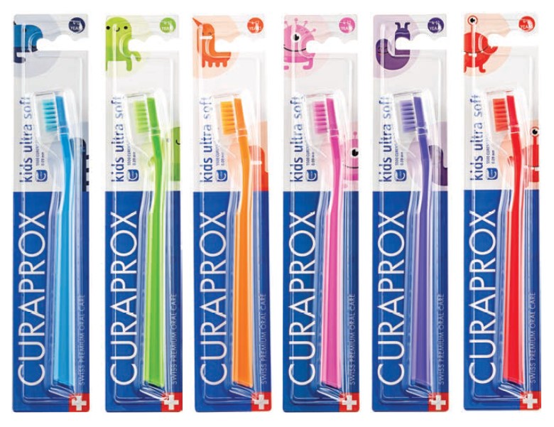 Curaprox четка за зъби CS 5500 Kids ultra soft Kids блистер
