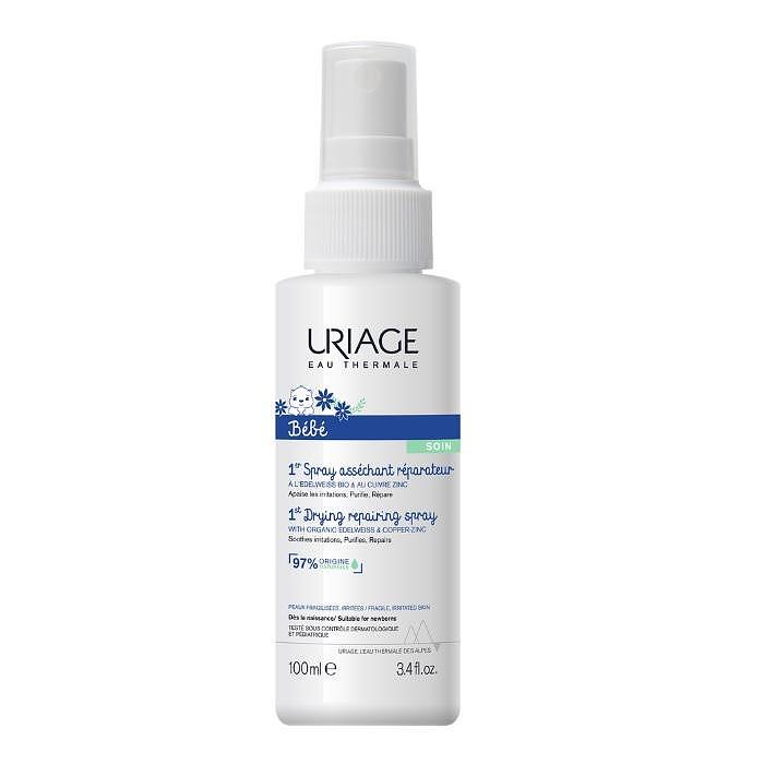 Uriage Bebe 1st Cu-Zn+ Противовъзпалителен бебешки спрей 100 ml