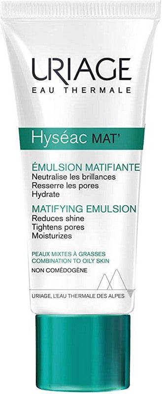 Uriage HysеacMat емулсия за комбинирана към мазна кожа 40 ml