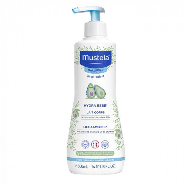 Mustela бебешки лосион Hydra Bebe за ежедневна грижа 500 ml