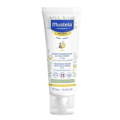 Mustela бебешки крем Cold за лице предназначен за суха кожа 40 ml
