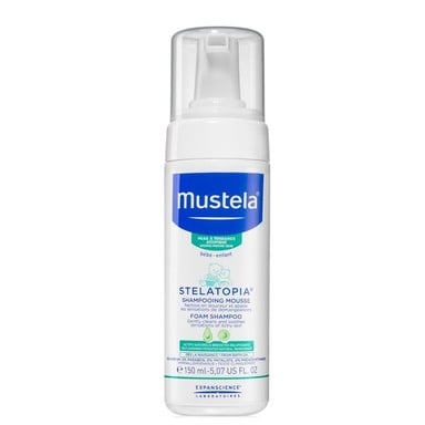 Mustela шампоан пяна Stelatopia за атопична кожа 150 ml