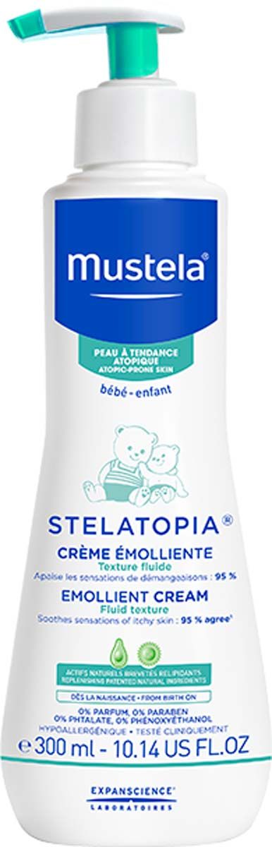 Mustela емолиентен крем Stelatopia за суха и атопична кожа 300 ml