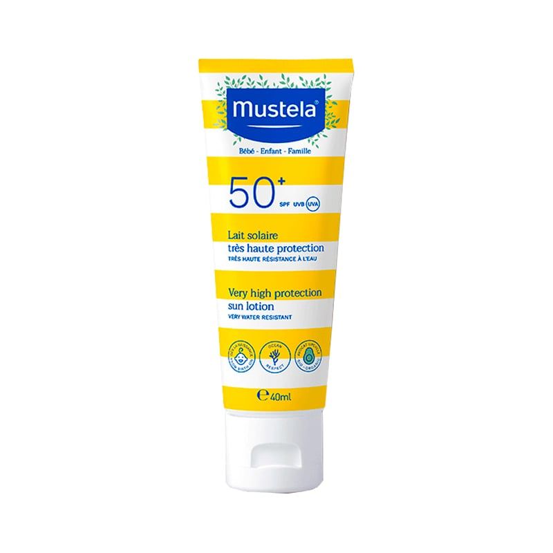 Mustela слънцезащитен лосион за лице SPF50+ 40 ml