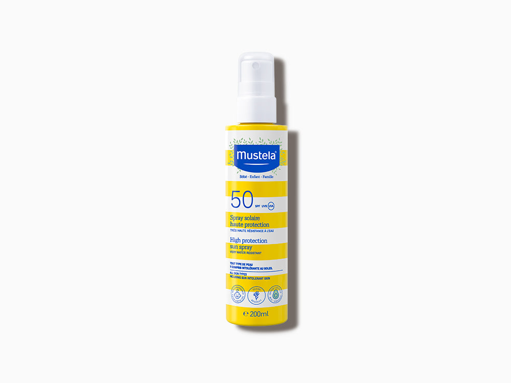 Mustela слънцезащитен спрей с SPF50 200 ml