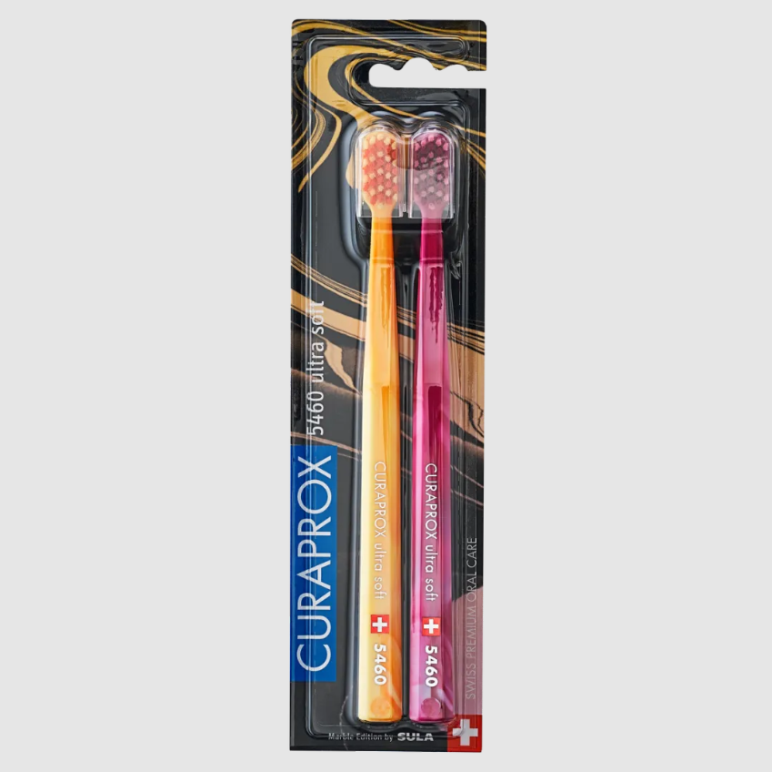 Curaprox четка за зъби CS 5460 Duo Marble Edition 2023 2 бр. блистер