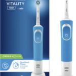 Oral-B ел. четка за зъби Vitality 100 Cross Action Blue със зарядно