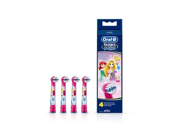Oral-B наконечник за ел. четка Princes 4 бр. блистер
