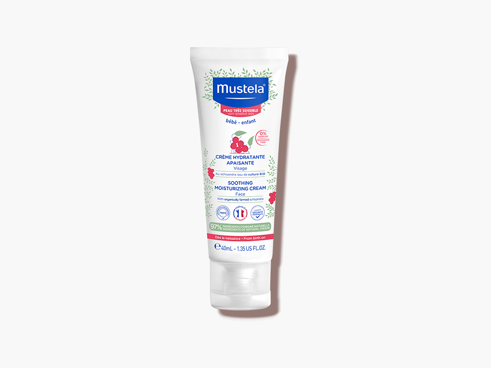 Mustela Крем за лице за много чувствителна кожа с шизандра 40 ml БР.