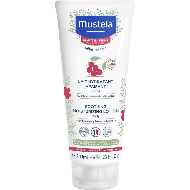 Mustela лосион за тяло за много чувствителна кожа с шизандра 200 ml БР.