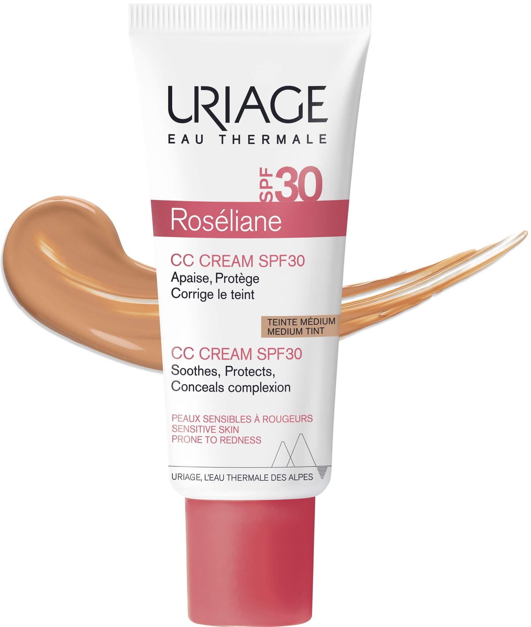 Uriage крем CC против зачервяване SPF 30 40 ml