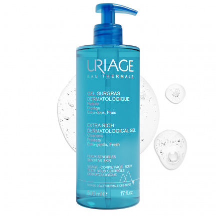 Uriage почистващ гел 500 ml