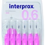 DENTAID интердентални четки за зъби INTERPROX 4G nano NEW 0.7mm, 6 бр. блистер