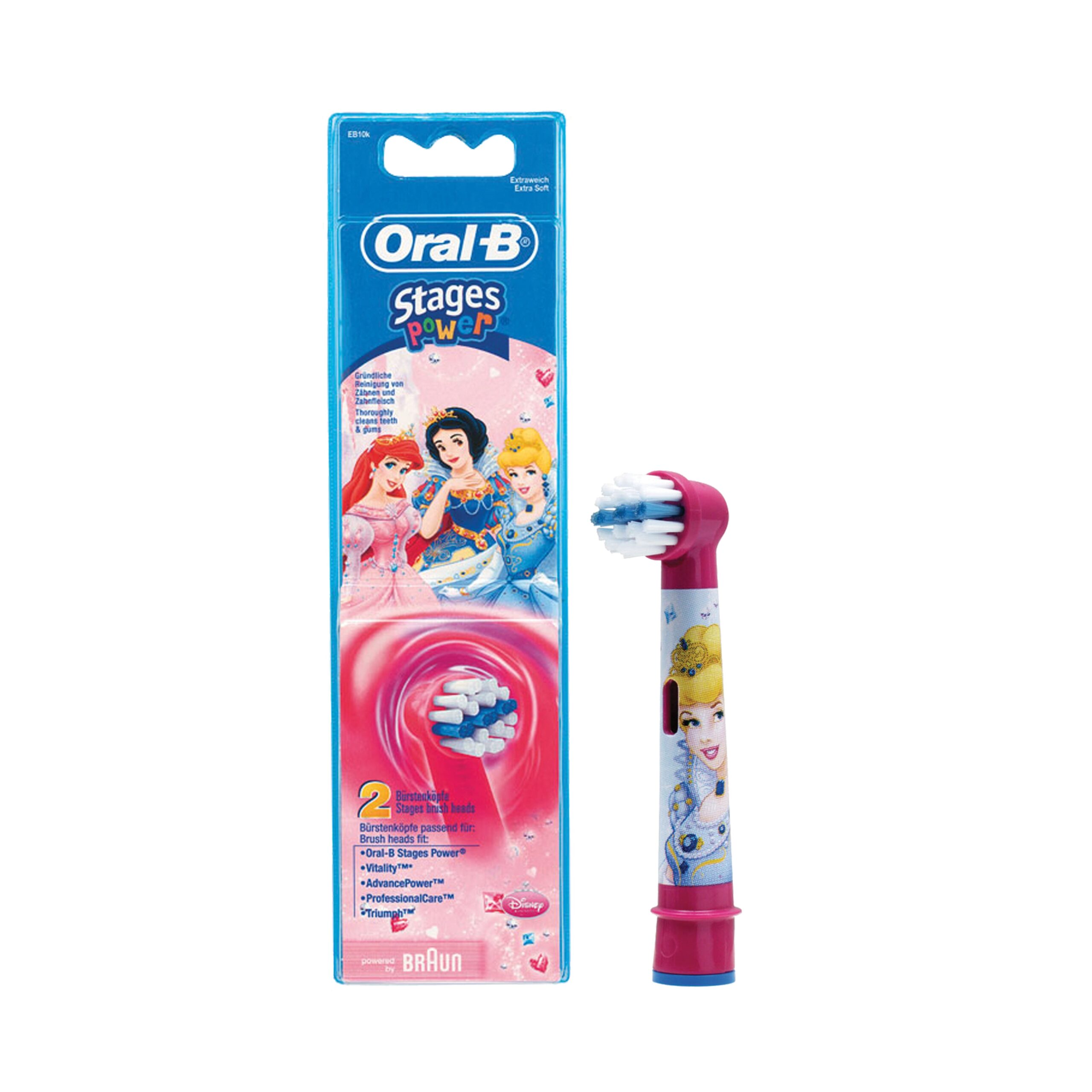 Oral-B наконечник за ел. четка  Stages Power за момиче EB 10-2 K