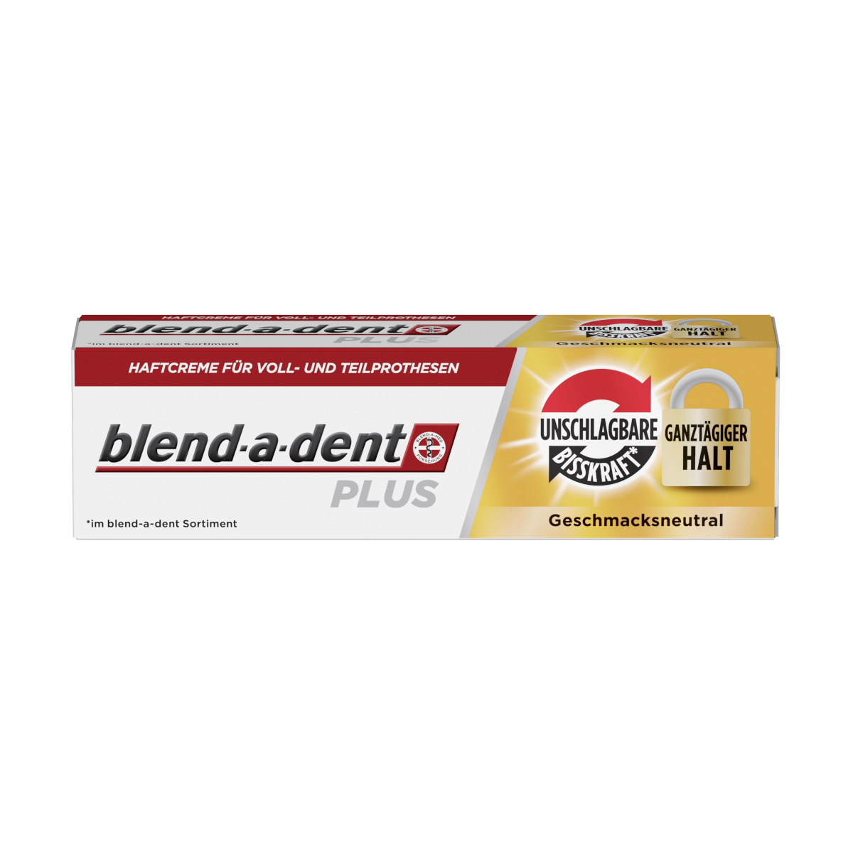 Blend-a-dent Лепило за протези PLUS Strong hold 40 g