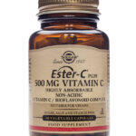 SOLGAR естер C, 500 mg, капсули x 50 броя