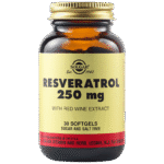 SOLGAR ресвератрол, 250 mg, капсули Х 30 броя