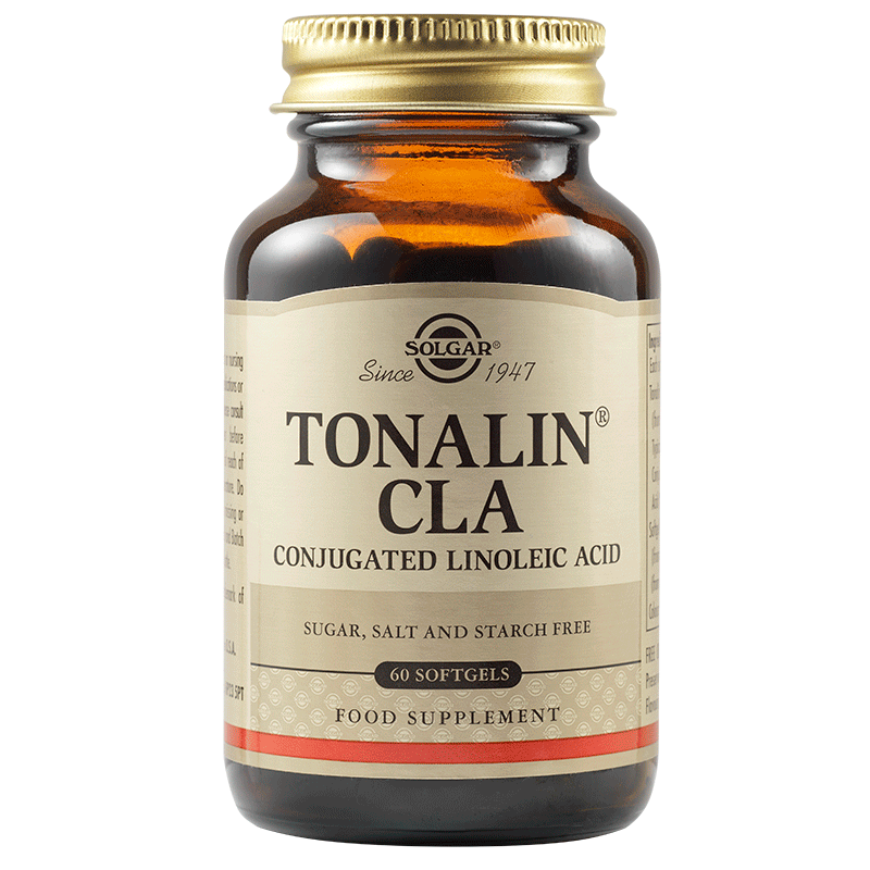 SOLGAR  тонаин CLA,1300 mg, капсули x 60 броя