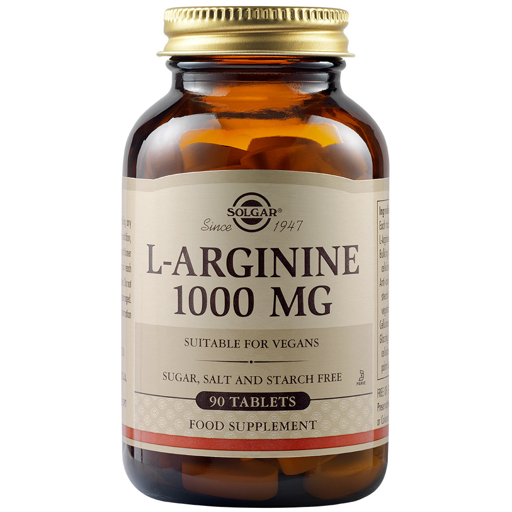 SOLGAR  Л-аргинин,1000 mg, табл. x 90 броя