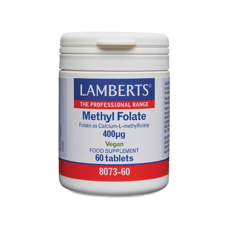 LAMBERTS Метилфолат 400 mg, табл. x 60 бр.