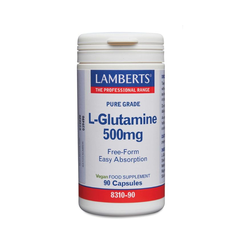 LAMBERTS L-Глутамин 500 mg, капс. x 90 бр.