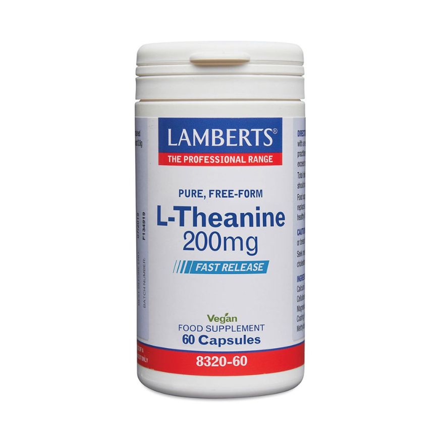 LAMBERTS L-Teанин 200 mg, капс. x 60 бр.